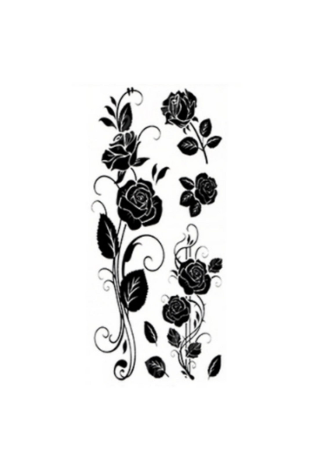 Bird, Butterfly & Floral Temporary Tattoo Pack, Available in Black and Multi-Color Design  (48 Hour Dispatch)