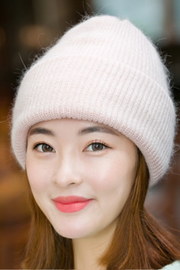 Wool Look Knit Beanie, Knitted Beanie Hat, Women's Winter Hat, Available in 6 Colours