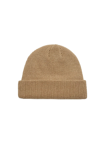 Wool Look Knit Beanie, Winter Hat, Available in White, Grey, Black & Beige