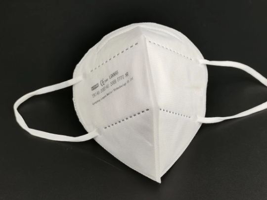 FFP2 K95 Mask, 5-Layer Respirator Foldable Masks, individually packed, with Filter Efficiency≥95%, 3-D Structure, CE Certified (Box of 20)