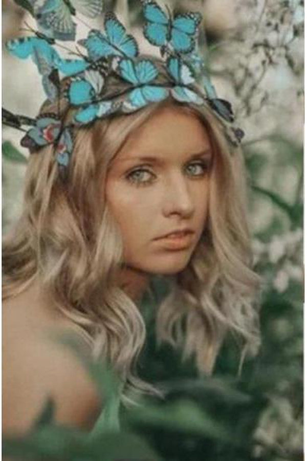 Fashion Butterfly Decor Hairband For Women Girls Hair Hoop Headband Ladies Bridal Bezel Wedding Hair Accessories - Hayati London