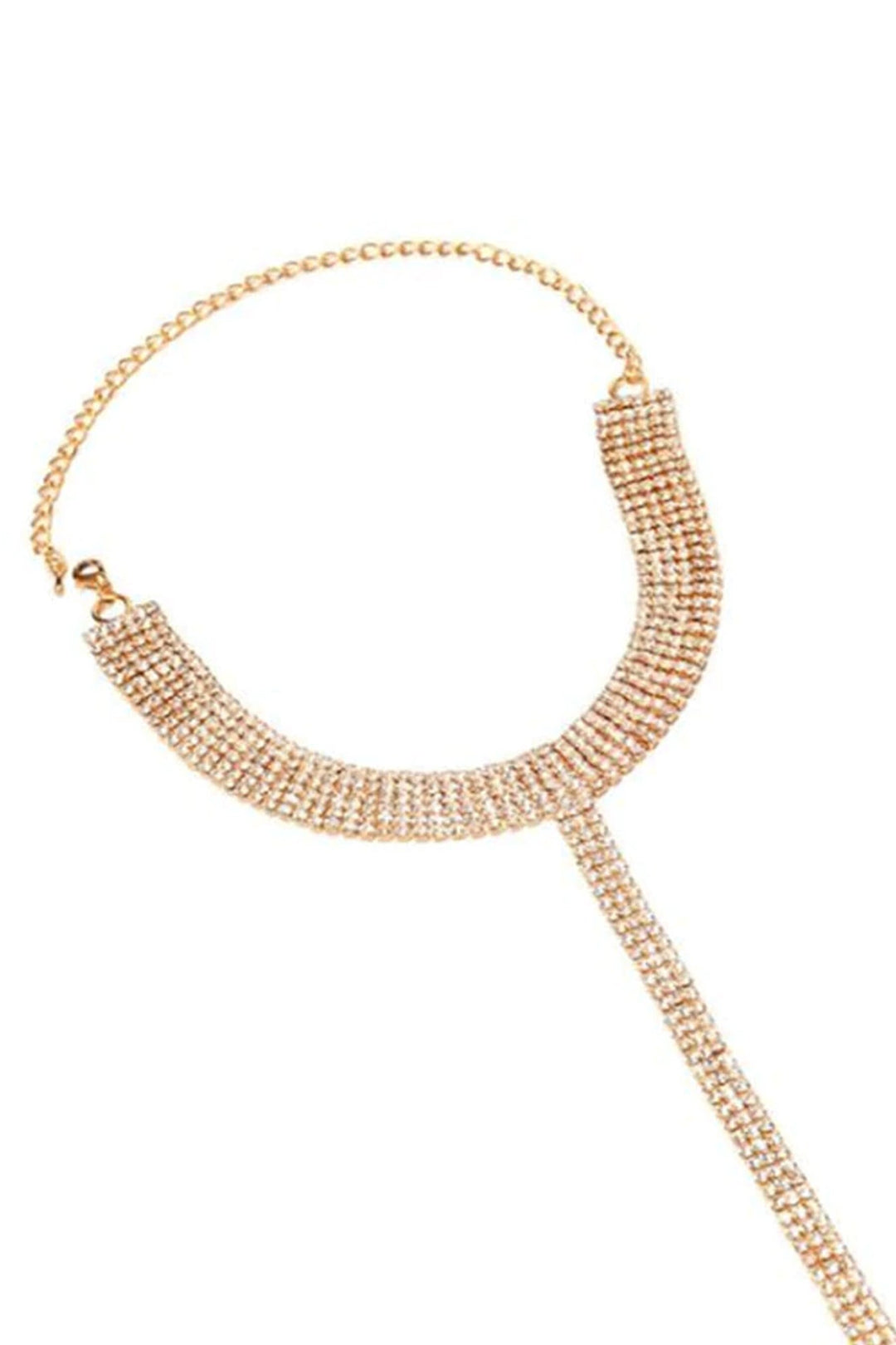 Rhinestone Crystal Body Harness Jewellery. Silver Finish Crystal Body Necklaces Belt Jewellery Bralette (48 Hour Dispatch)