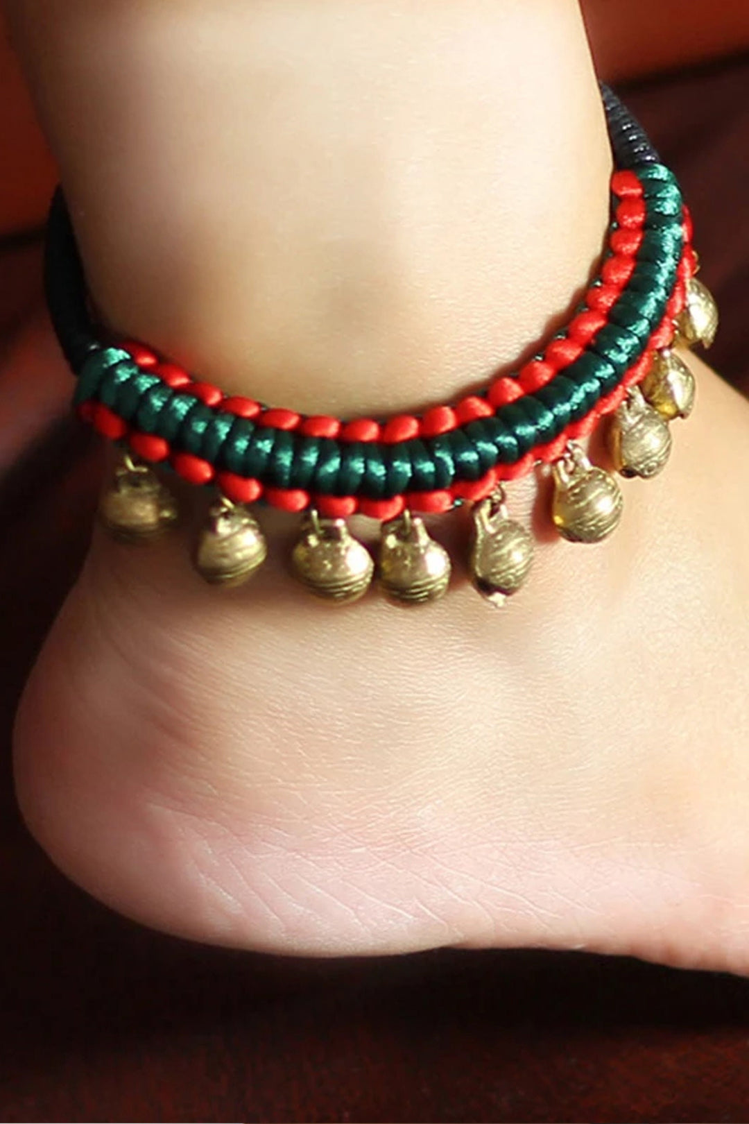 Anklet, Indian Ankle Bracelet, Boho Jewelry, Bell Anklet, Indian Ghungaroo,  Ethnic Jewellery, Ideal Gift